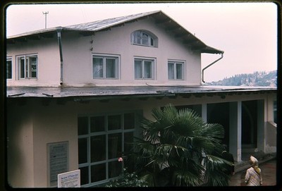 Original 35mm Dia - White Dacha Tschechow Museum Jalta Krim 1970