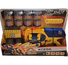 Zuru X Shot Dual Ammo System Fires Darts And Disks NIB 168