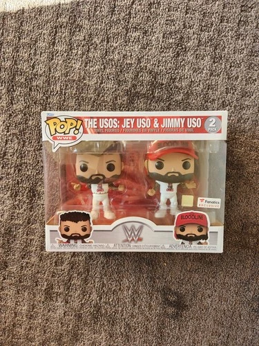 Funko Pop WWE 2-Pack Jimmy & Jey Uso Fanatics Exclusive