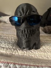 Oakley Flak Jacket 1.0 XLJ Ice Iridium Polarized Sunglasses RARE