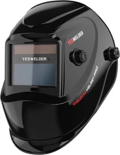 YESWELDER True Color TIG/MIG/ARC/Grind Auto Darkening Welding Helmet 2 Sensors