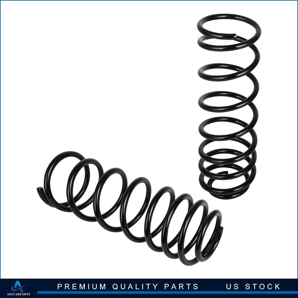 Par de mola helicoidal traseira para Chevrolet Malibu Oldsmobile Alero Pontiac 1997-2003 - Imagem 3 de 4
