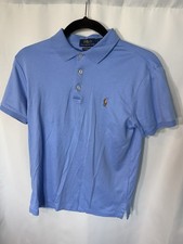 Polo Ralph Lauren Men  s Blue Classic Fit Soft Cotton Short Sleeve Polo Shirt S