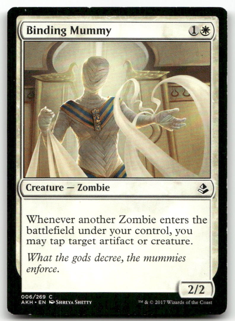 Binding Mummy #6 (HP) Amonkhet AKH Magic MTG