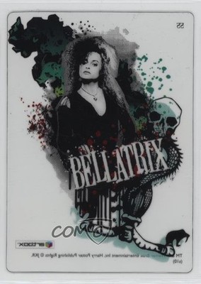 2010 Artbox Harry Potter Heroes and Villains Bellatrix Lestrange #55 af0