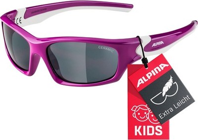 Alpina Flexxy Teen Kinder Sonnenbrille Kinder UV Schutz Verspiegelt One Size