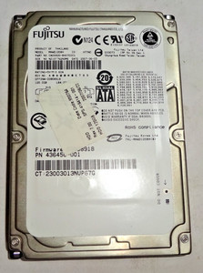 FUJITSU ***MHW2120BH *** 120 GB SATA HDD Notebook 2,5 ZOLL #NFP1443