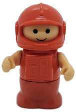 Playworld Toys 1984 Li'l Playmates Space Station Playset - Red Astronaut A 