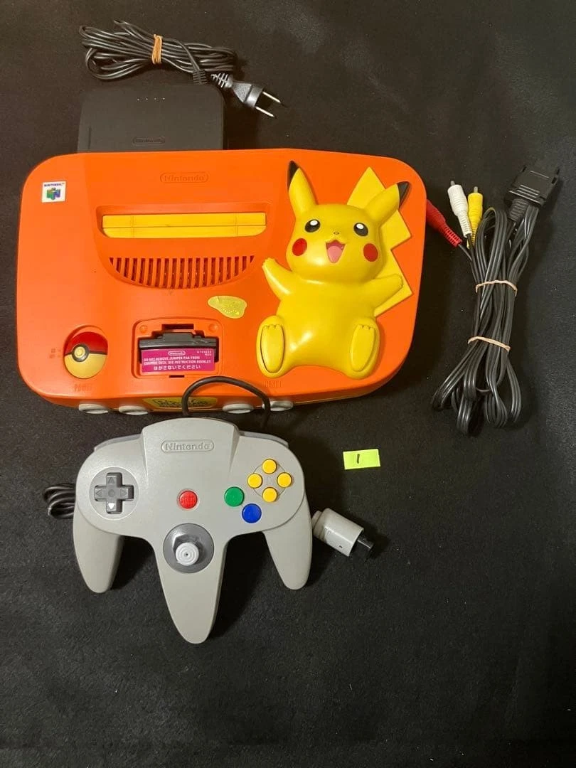 Nintendo 64 NTSC-J Orange Video Game Consoles for sale | eBay