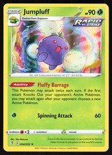 Jumpluff 004/203 Pokemon SWSH07: Evolving Skies Holo Holo Rare NM