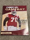 FOOTBALL PROGRAM KANSAS CITY CHIEFS SAN DIEGO CHARGERS 12/2 2007 ALFONSO BOONE — photo 1