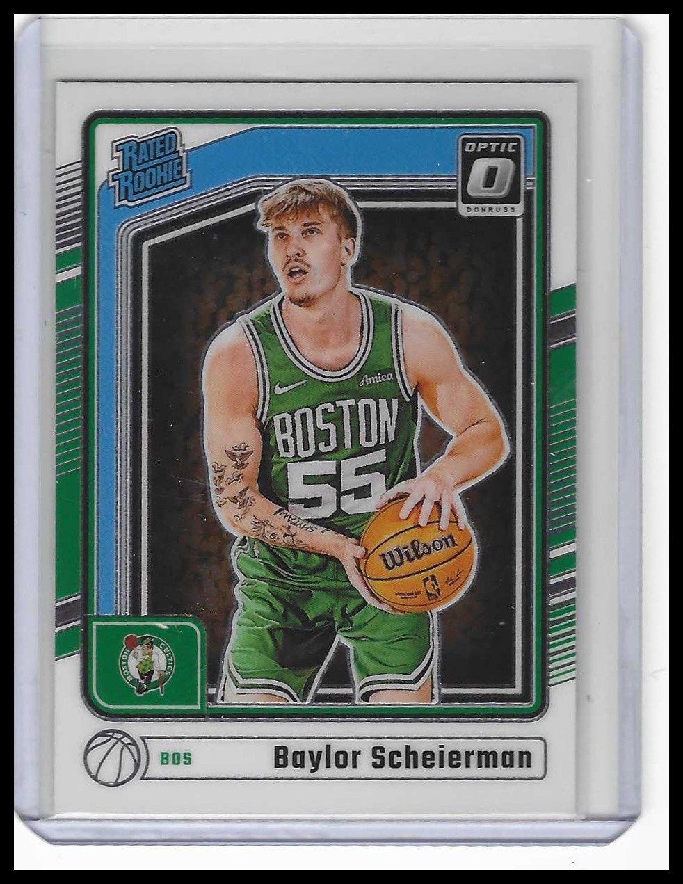 2024-25 Donruss Optic #263 Baylor Scheierman
