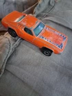 Vintage Hot Wheels 1970 Dixie Challenger Orange 426 Hemi