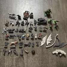 Lot of Assorted Dungeons and Dragons D D Miniatures Plastic Metal Games Workshop