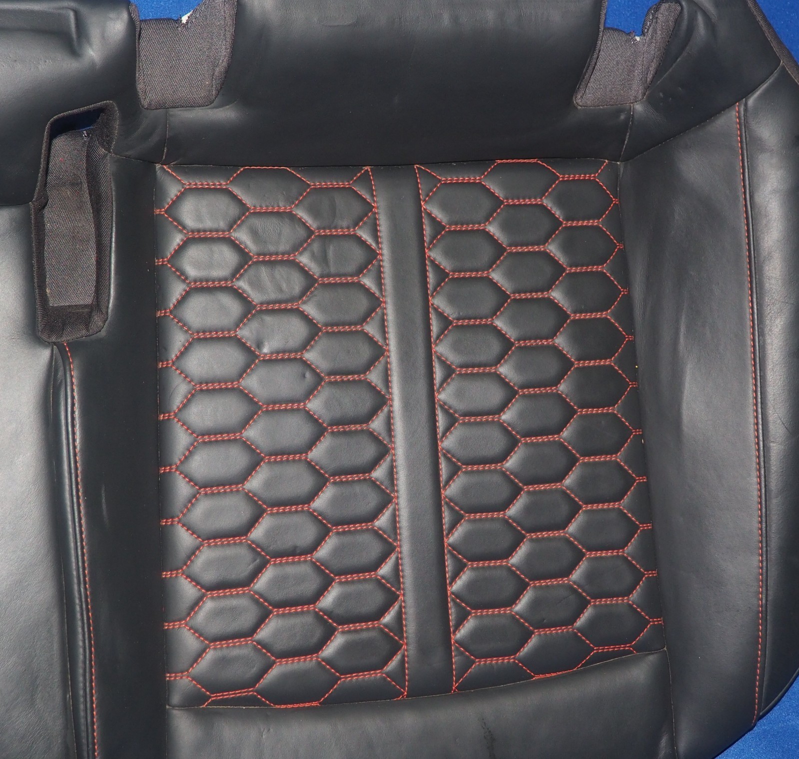 2018-2025 Audi RS5 Sportback Rear Lower Seat Bench Cushion W/Red OEM *Indents*