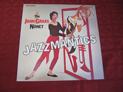 LP THE JOHN GRAAS NONET Jazzmantics NEAR MINT JAPAN
