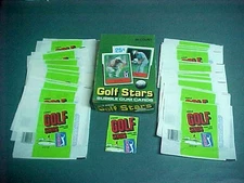 RARE 1982 Donruss Golf Empty Box w/ 28 Wrappers (Much Tougher Than the 1981)
