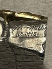 Western Wall Menorah  by  Yaacov Heller Pewter 24K Gold Sterling Silver RARE — photo 10