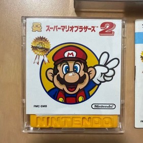Famicom Disk System Super Mario Bros. 2 Super Mario2 FC Disk Card Tested Japan