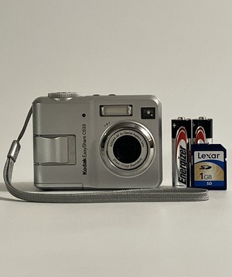 Kodak Easyshare C533 Digital Camera 5mp 3x Zoom Bundle: Tested