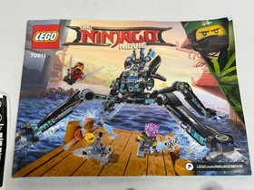 LEGO Ninjago Movie 70611 Water Strider - 1 Figurine + Parts INCOMPLETE P123C