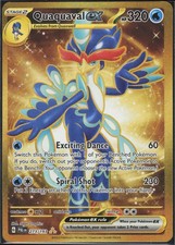 Quaquaval ex 273/193 Holo Pokemon TCG SV02: Paldea Evolved NM