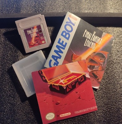 The Final Fantasy Legend Nintendo gameboy Classic GB mit Anleitung und Karte