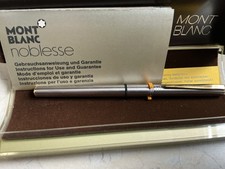 70er ? MONTBLANC NOBLESSE Füller  585 Goldfeder
