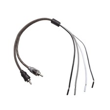 Rockford Fosgate RFI2SW Speaker Wire To Male Rca Connectors
