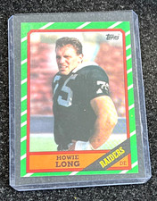 1986 Topps #67 Howie Long HIGH GRADE PERFECT CENTERING & CORNERS GEM MINT LOOK
