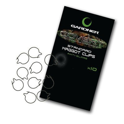 Gardner Tackle Covert Maggot Clips - Carp Bream Tench Barbel Chub Coarse Fishing