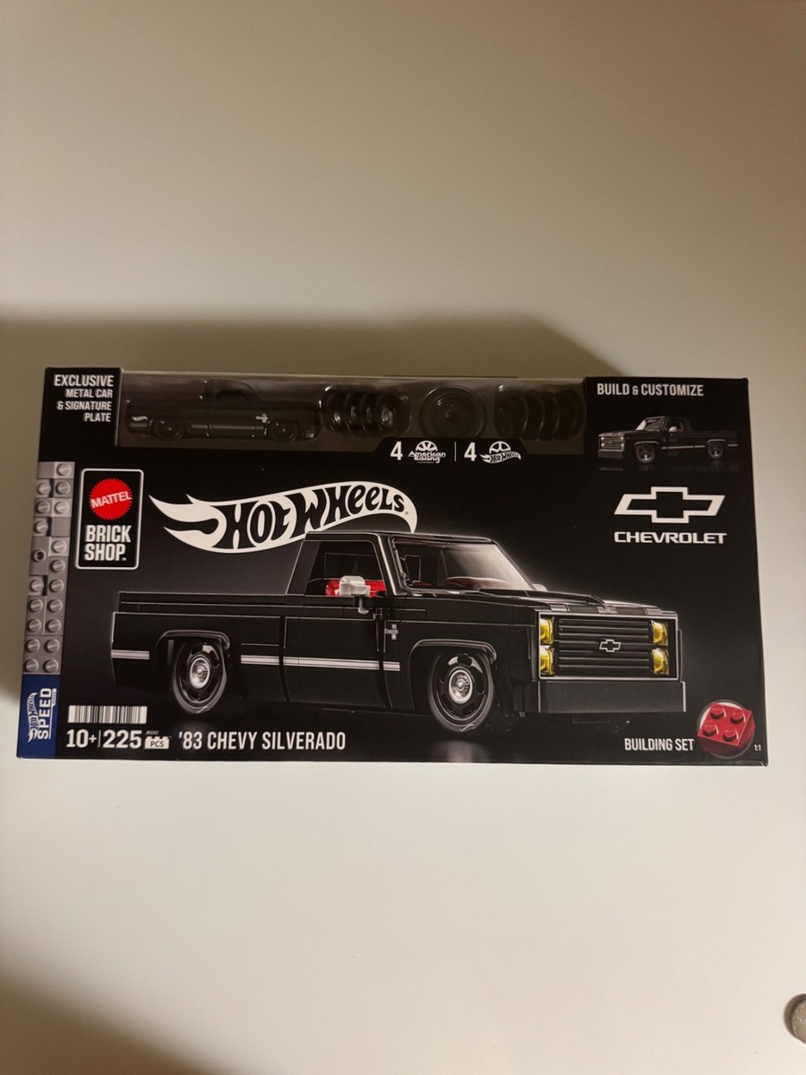 Mattel Brick Shop Hot Wheels '83 Chevy Silverado Walmart JKG42 for