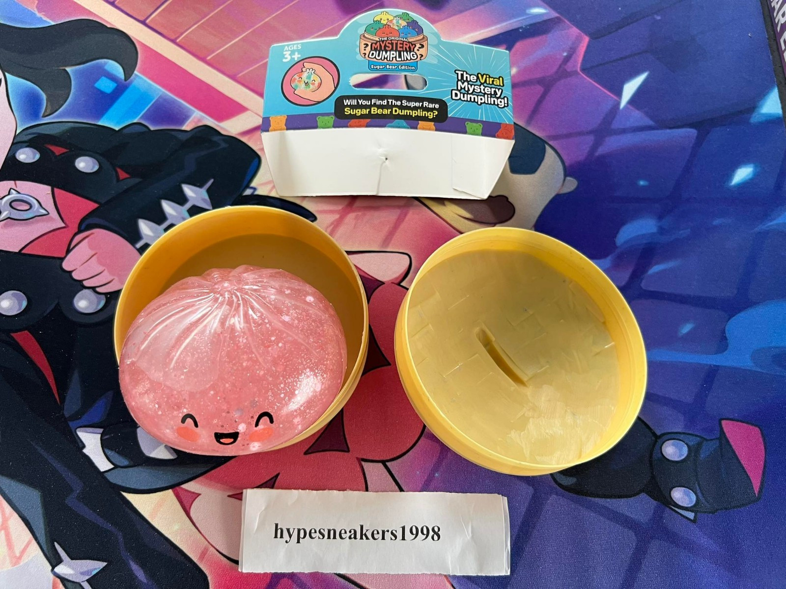 The Original Mystery Dumpling Sugar Bear Edition Pink Holo Glitter
