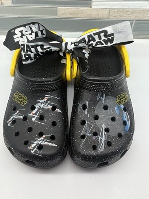 Rare Crocs Star Wars Death Star Collectible Size 7 Women's, 5 Men 2015 Galaxy