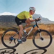 LAUXJACK 27.5 ZOLL Weiß MOUNTAINBIKE CITYRAD UNISEX für Unisex SHIMANO 21 GANG