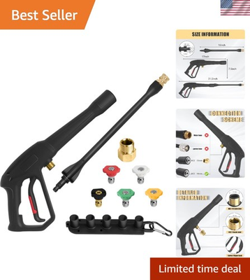 #ad #ad 2000 PSI Pressure Washer Spray Gun for Ryobi with 5 Versatile Nozzles $60.97