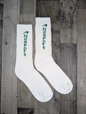 Vintage 80's Newport Cigarette White Tube Socks