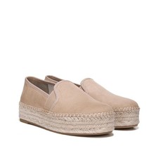 Circus by Sam Edelman Christina Slip On Neutral Tan Suede Espadrille Shoes