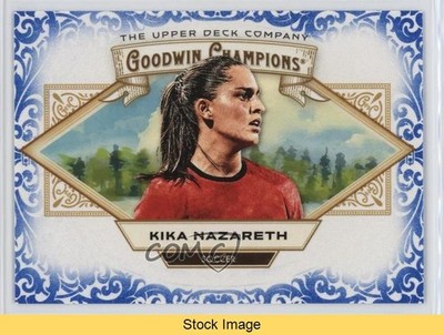 2025 Upper Deck Goodwin Champions Horizontal Royal Blue Kika Nazareth READ 8tn