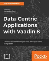 Alejandro Duarte | Data-Centric Applications With Vaadin 8 | Taschenbuch (2018)