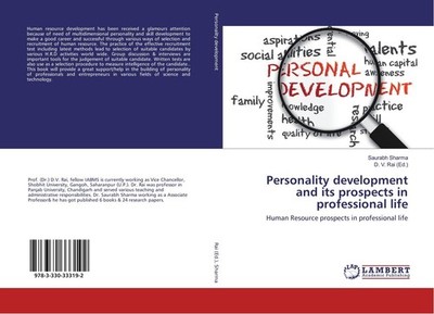 Personality development and its prospects in professional life Saurabh Sharma