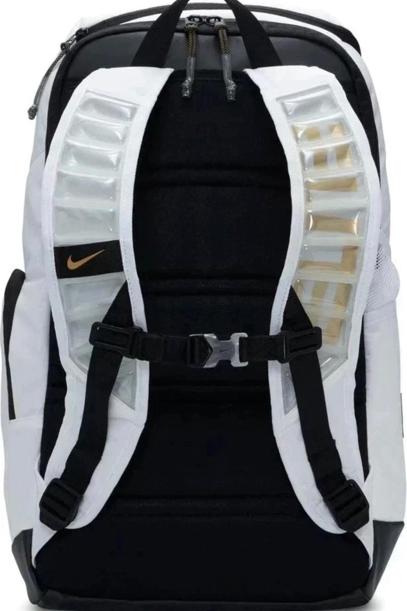 Nike Hoops Elite Pro Backpack 32L White Gold DX9786-100 NEW (same