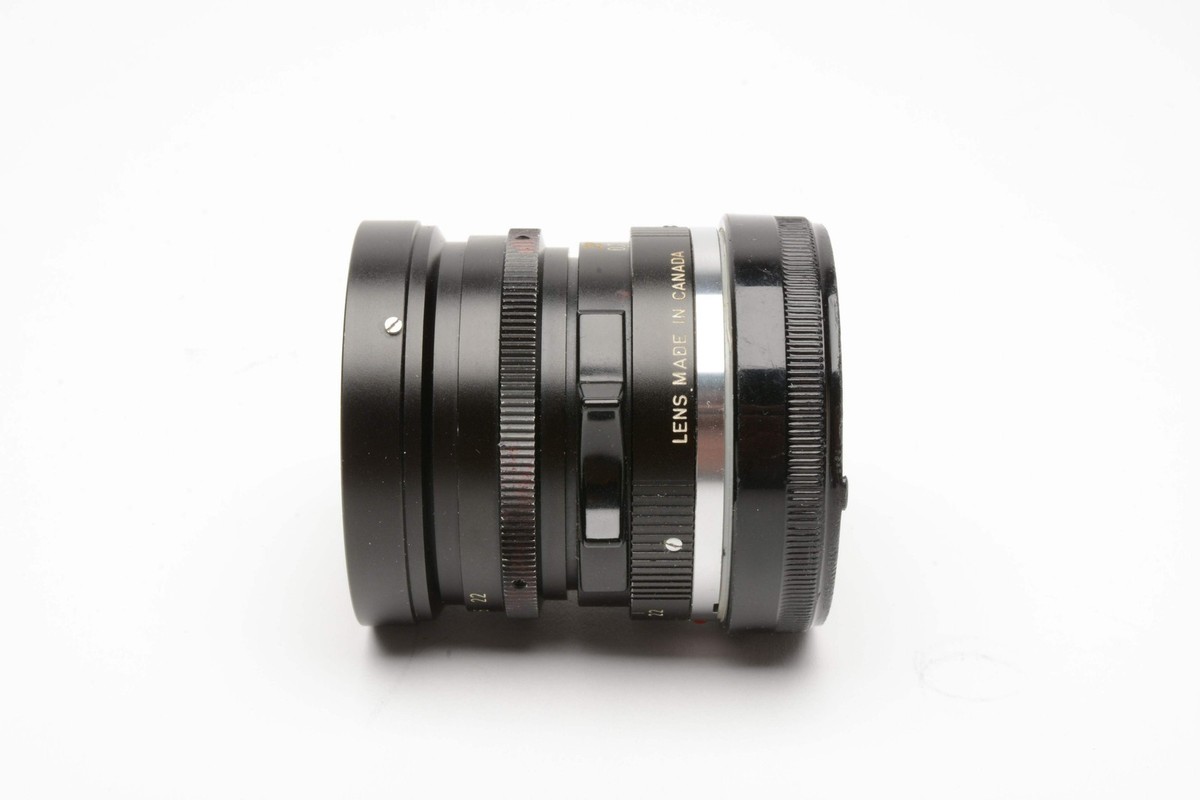 Leica Elmarit 28mm f2.8 2nd E48 Model Canada Leica M Mount lens+