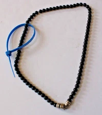 David Yurman Spiritual Beads 6 mm Black Onyx Necklace