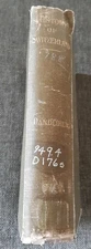 A Short History Of Switzerland, Dr. Karl Dandliker, HC, 1899, X-lib., Fragile