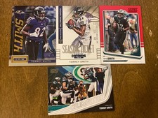 (4) Torrey Smith Score Red + 2013 Rookies & Stars Longevity Lot Combine Ship