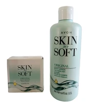 Avon Skin So Soft Original Body Lotion & Beauty Bar Soap Set