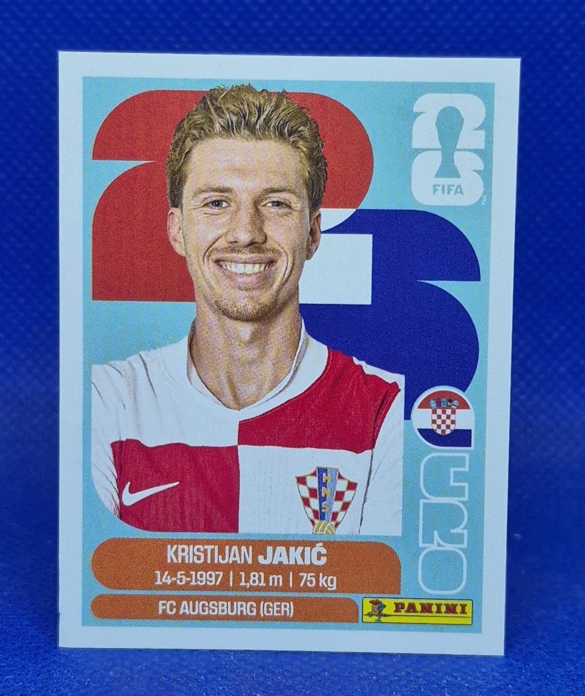 2026 Panini FIFA World Cup Sticker Kristijan Jakic #CRO 8 - Croatia