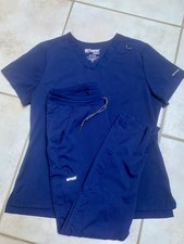 Greys Anatomy Scrub Set Women  s Navy Blue