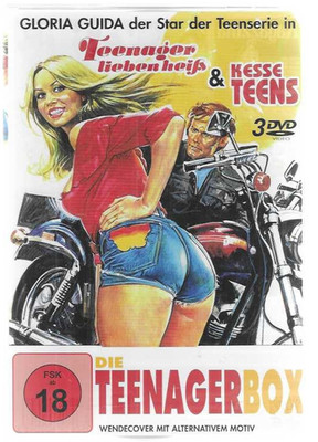 Gloria Guida   DIE TEENAGER BOX   (DVD)  FSK 18  NEU  OVP